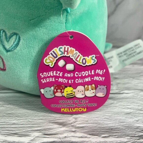 Squishmallow Diego The Teal Elephant Soft Plush Stuffed Animal - Picture 7 of 10